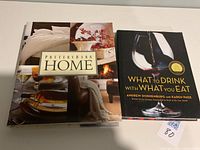 Front covers of both hardcover books in lot