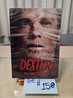 Front view of sealed Dexter: The Final Season DVD box
