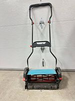 Front view of Gardena 380 C reel mower