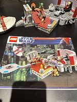 Instruction manual front and partial assembled set