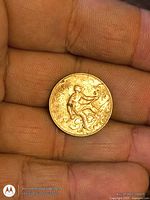 Obverse showing seated female figure, FAO legend and 1964 date