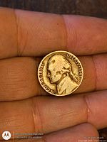 Obverse showing Jefferson portrait and 1964 date