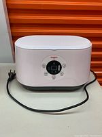 Front view of Reliable Steamboy F-5100 steam boiler with power cord