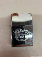 Front view showing Jack Daniel's emblem