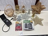 All items overview on table