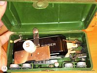 Attachment, cams and case interior