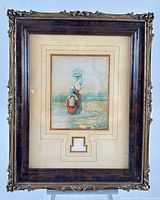 Full view of framed Baxter print