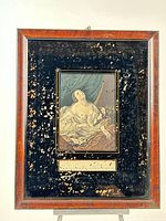 Full view of framed Baxter print Cleopatra