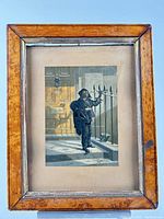 Full view of framed Baxter print