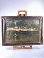 Front view of framed print