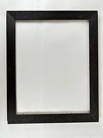 Full view of rectangular oak frame