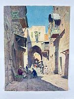 Full view of watercolor painting