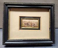 Front view of framed print
