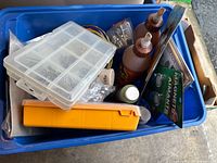 overall view of tote and contents