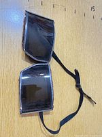 Front view showing tinted lenses and frame