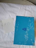 Turquoise Birks presentation box with logo