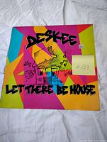 Front cover showing artist name and title