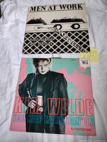 Front covers of both vinyl records