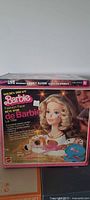 Box of Golden Dream Barbie Fashion Face mannequin showing contents