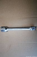 Full view of chrome 6" 3/4" drive socket extension bar