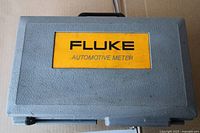 Closed Fluke branded grey case