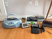 Group shot of entire electronics lot