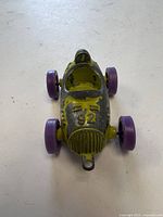 Top view showing number 92 and overall paint wear