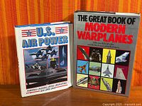 Front covers of both aviation books