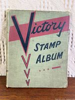 Front cover of Victory Stamp Album