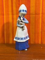 Full view of porcelain figurine front