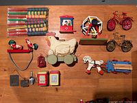 All items laid out on table