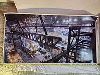 Full view of large unframed industrial interior photograph