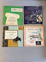 front covers of all four LPs