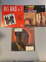 Front covers of all three LPs