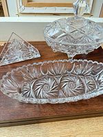 All three crystal pieces grouped together