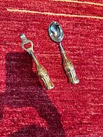 Both spoon and opener side by side showing overall design and handles