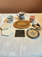 Group shot of all items in the lot