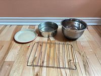 All four kitchen items arranged together