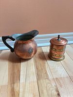 Pitcher and canister full view