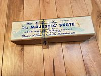 closed box top showing branding and model