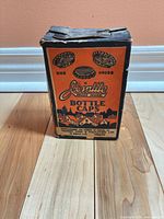 Front of Jointite box showing graphics and wear