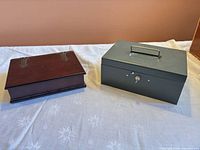 Both boxes side by side on table