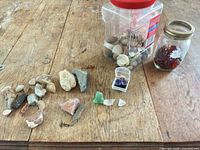 Full assortment with containers