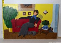 Full view of painting showing entire composition