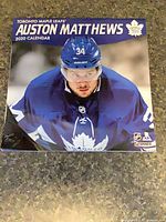 Cover of Auston Matthews 2020 calendar