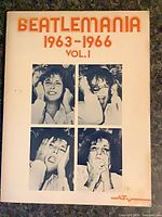 Front cover of Beatlemania 1963-1966 Vol.1 songbook