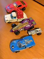 Top view of all vehicles in lot