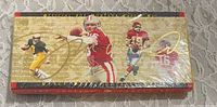 Front view of sealed 1995 Upper Deck Joe Montana Career Set box