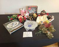 Entire lot overview on table