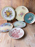 All six plates arranged for overview